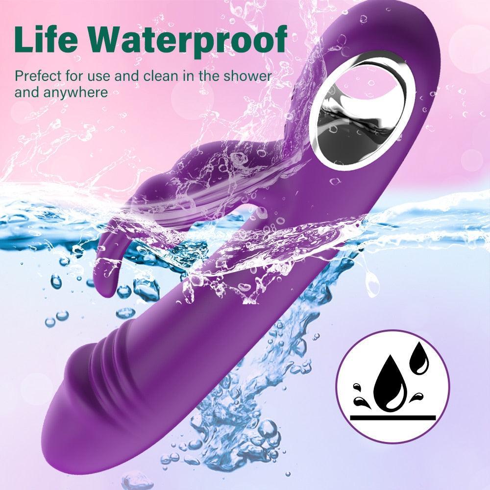 10 Frequency Rabbit Vibrator - LUSTLOVER