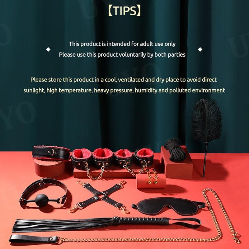 10 PCs Bondage Kit - LUSTLOVER