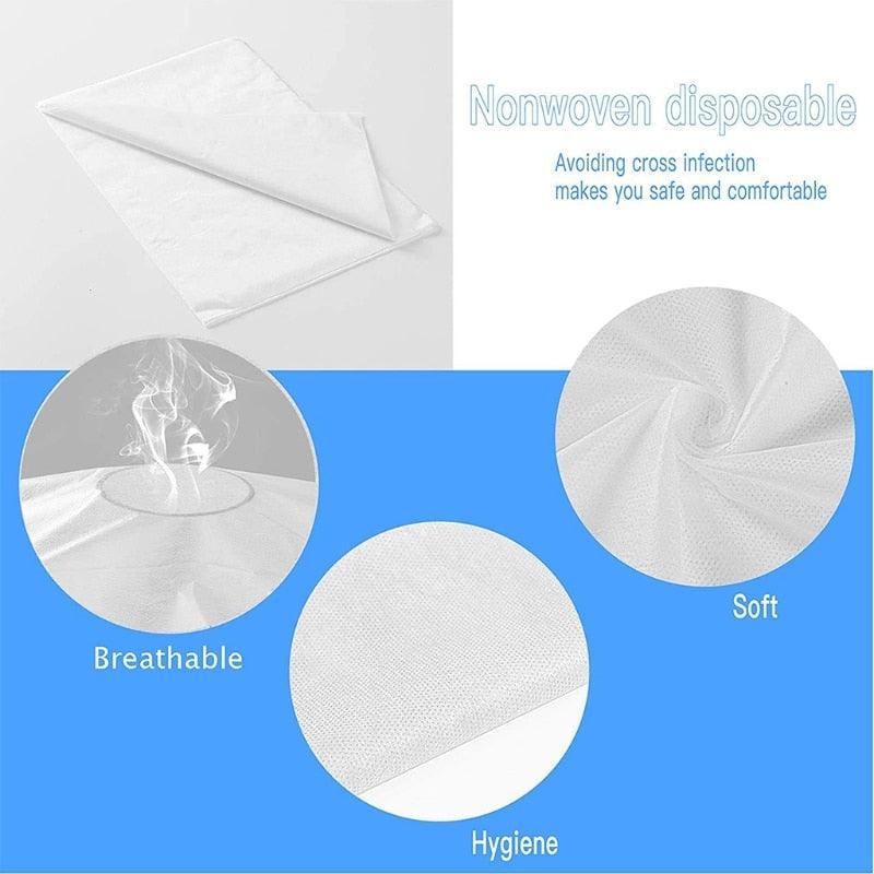 10 PCS Waterproof Non-Woven Disposable Bed Sheet - LUSTLOVER