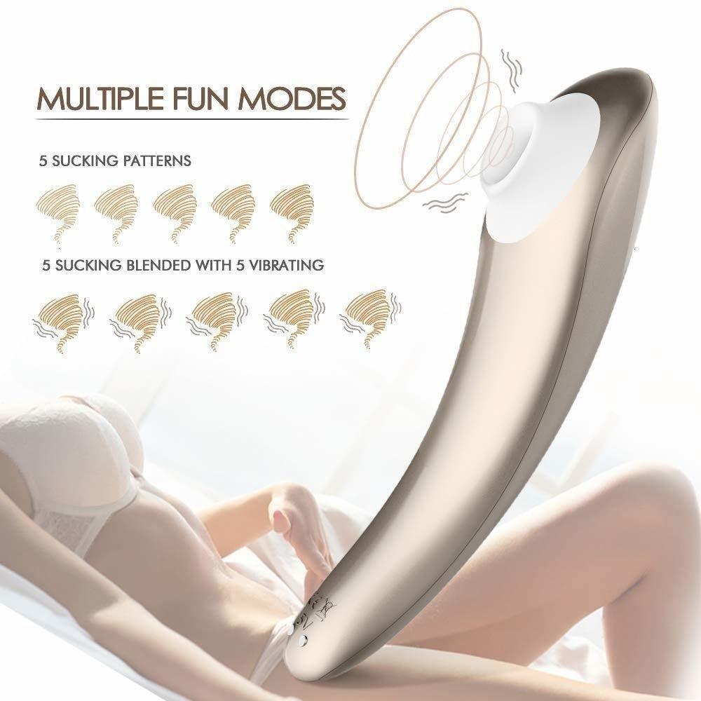 10 Suction Modes Air Pulse Vibrator - LUSTLOVER