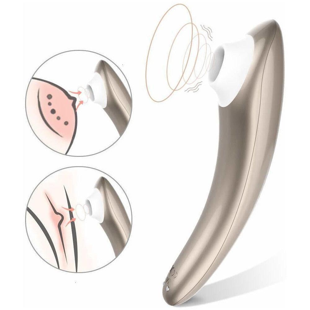 10 Suction Modes Air Pulse Vibrator - LUSTLOVER