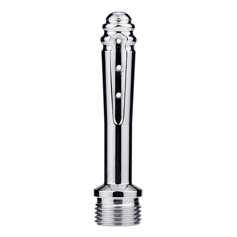 2 Nozzles Stainless Steel Enema Douche - LUSTLOVER