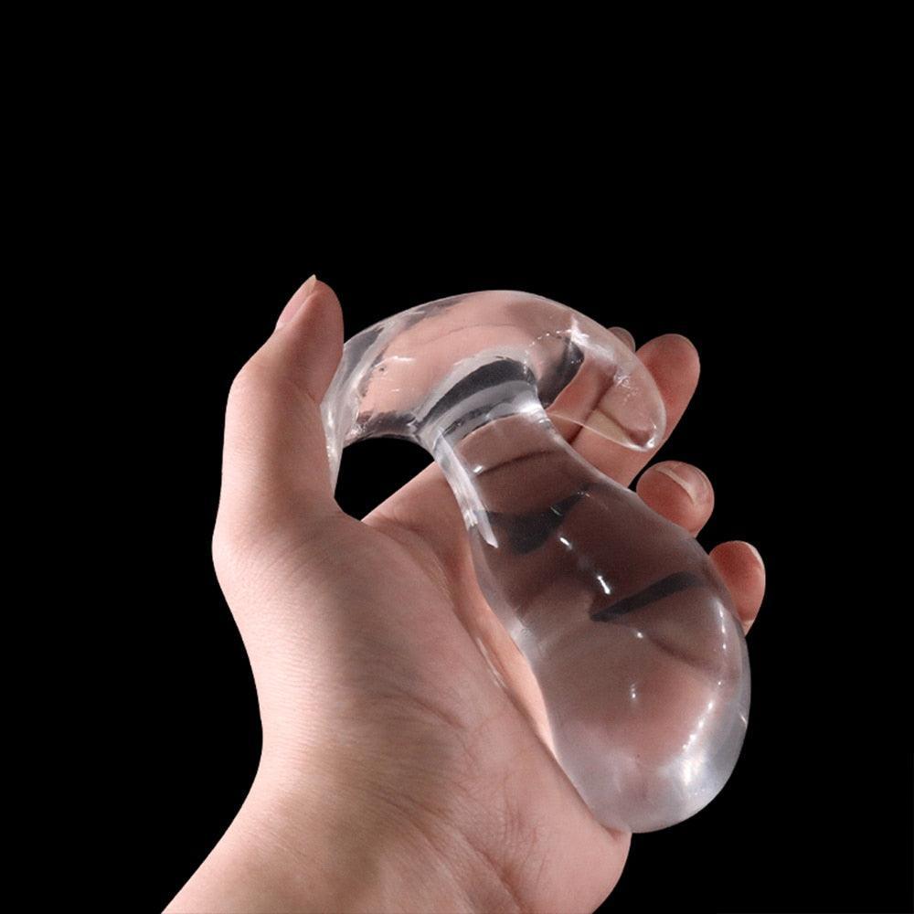 6 Sizes Large Glass Butt Plug - LUSTLOVER