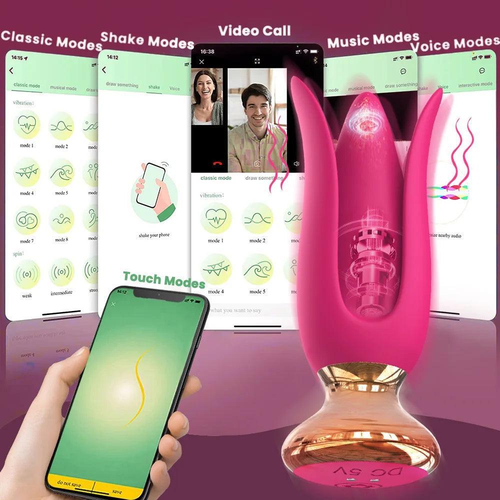 App control Anal Vibrator - LUSTLOVER