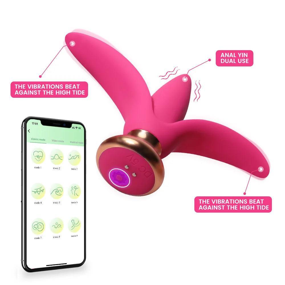 App control Anal Vibrator - LUSTLOVER