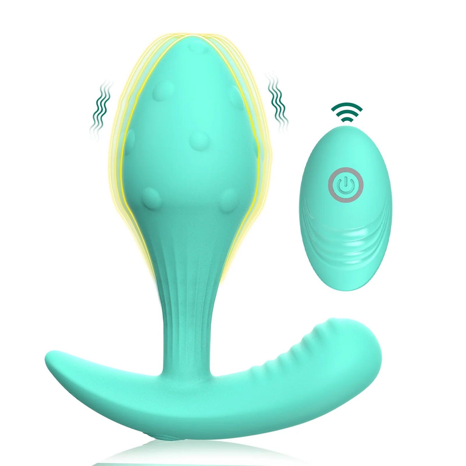 App Control Butt Plug Male Prostate Vibrator - LUSTLOVER