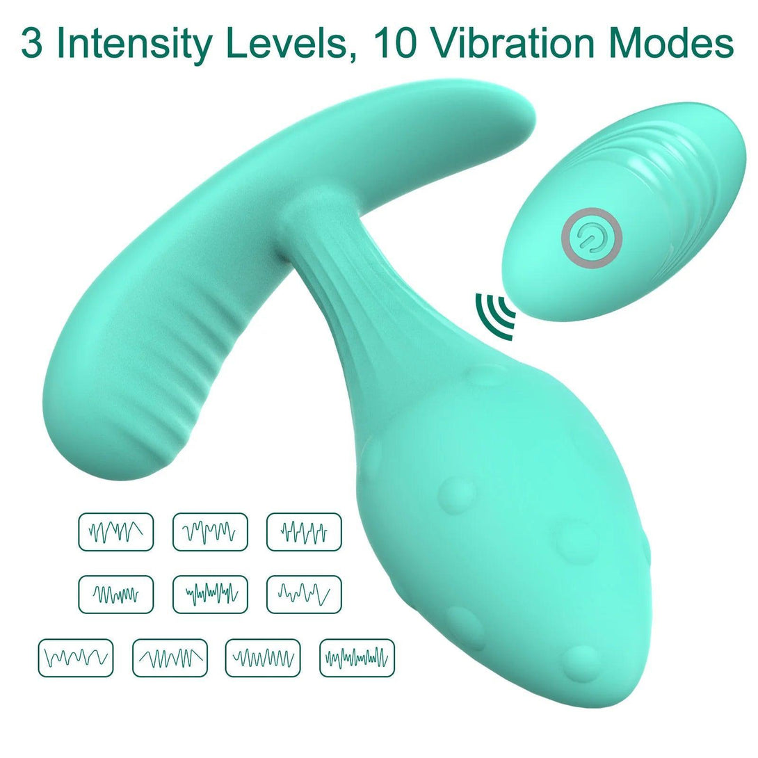 App Control Butt Plug Male Prostate Vibrator - LUSTLOVER