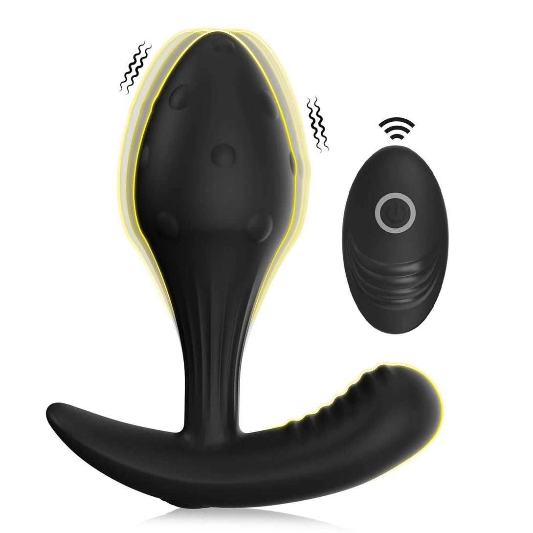 App Control Butt Plug Male Prostate Vibrator - LUSTLOVER