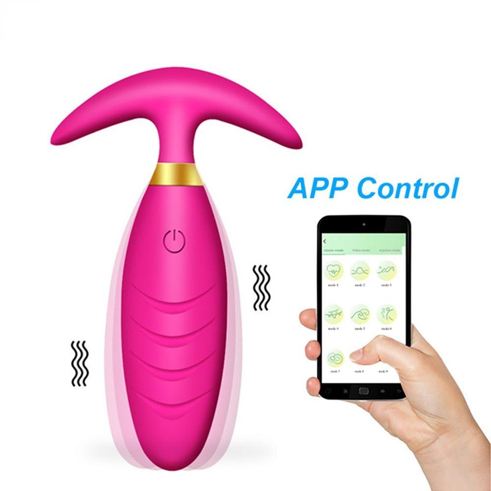 APP Remote Control Anal Plug - LUSTLOVER