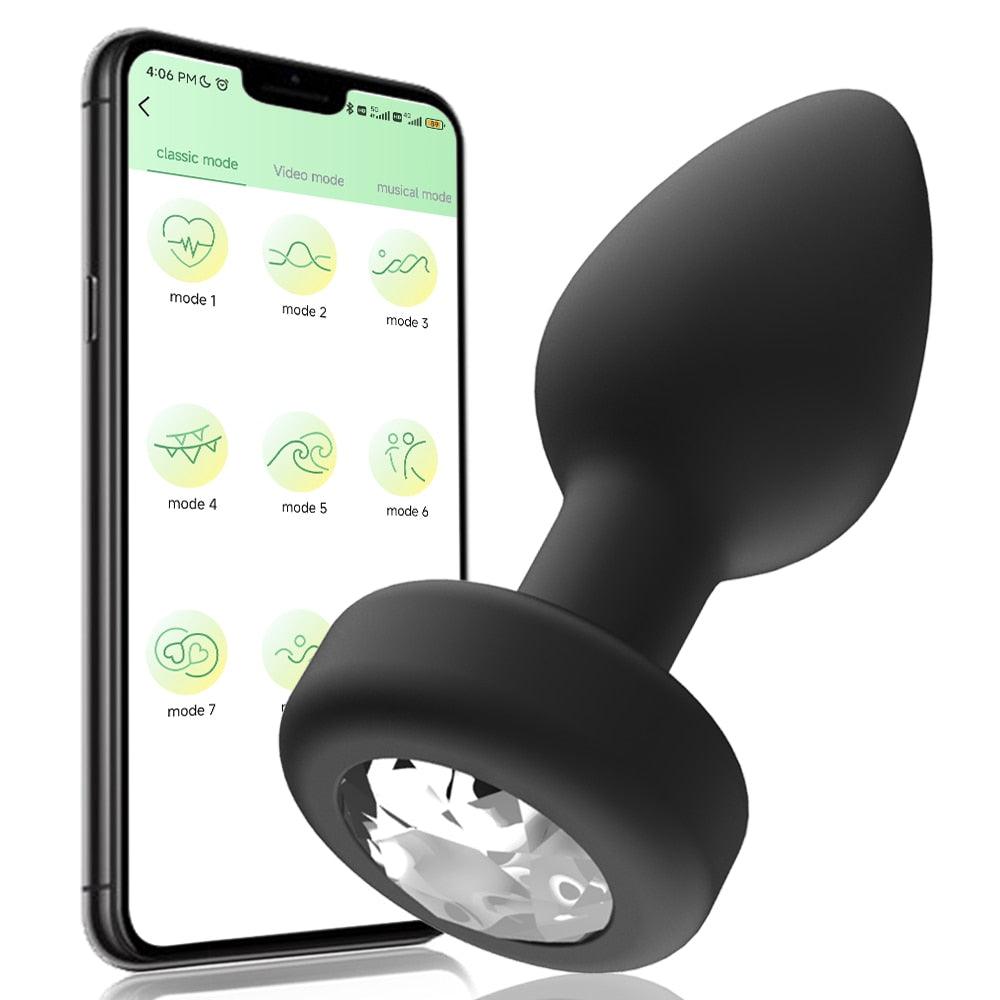 APP Remote Control Anal Vibrator - LUSTLOVER