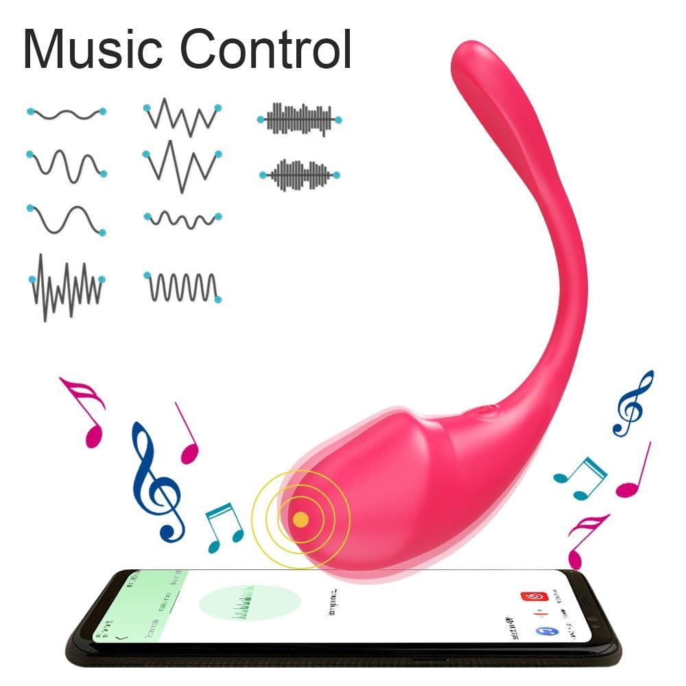 APP Remote Control Vibrating Egg - LUSTLOVER