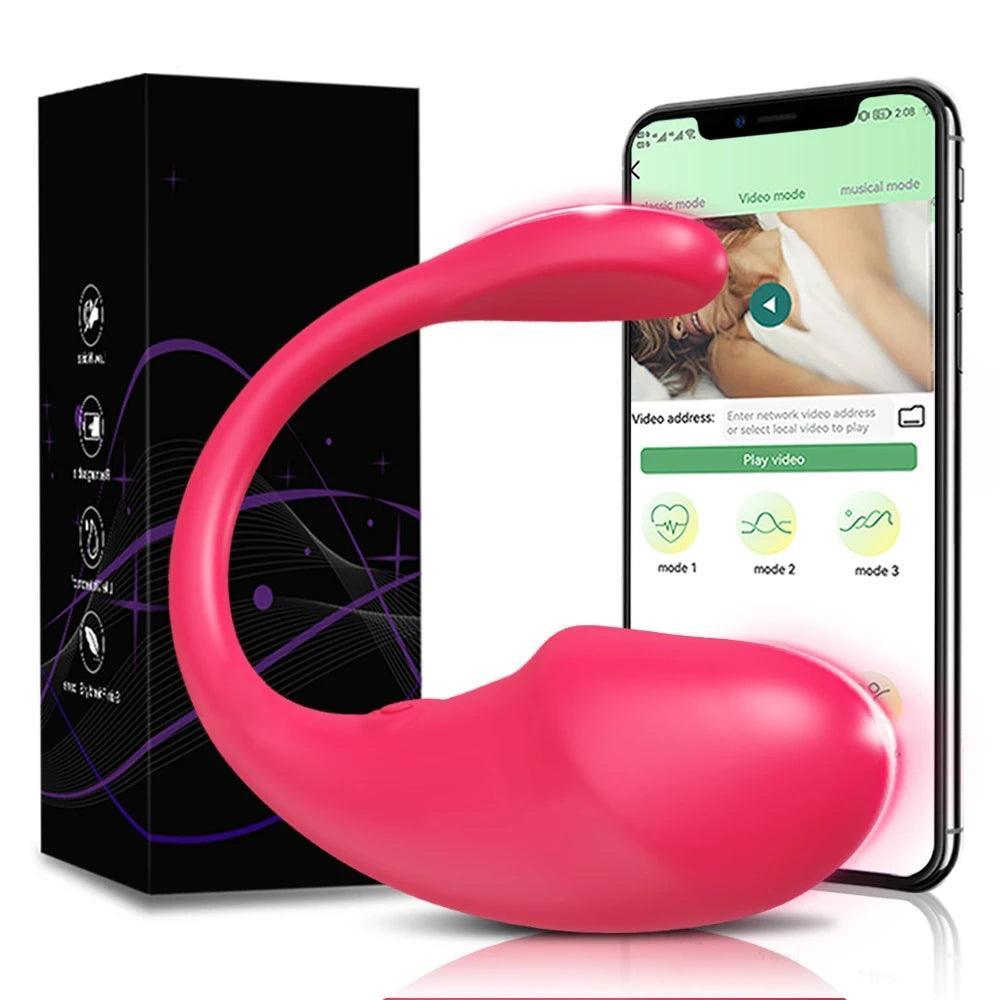 APP Remote Control Vibrating Egg - LUSTLOVER