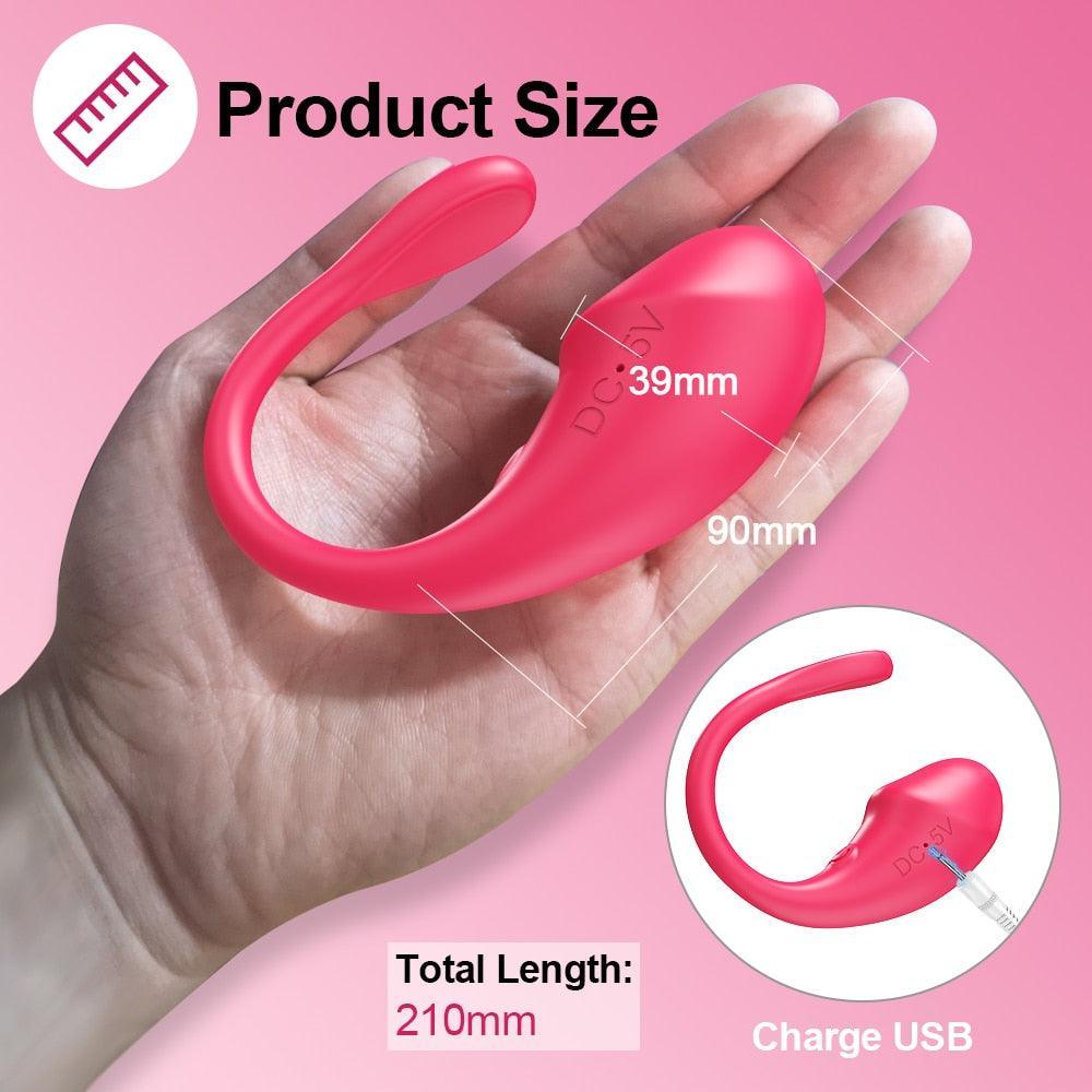 APP Remote Control Vibrating Egg - LUSTLOVER