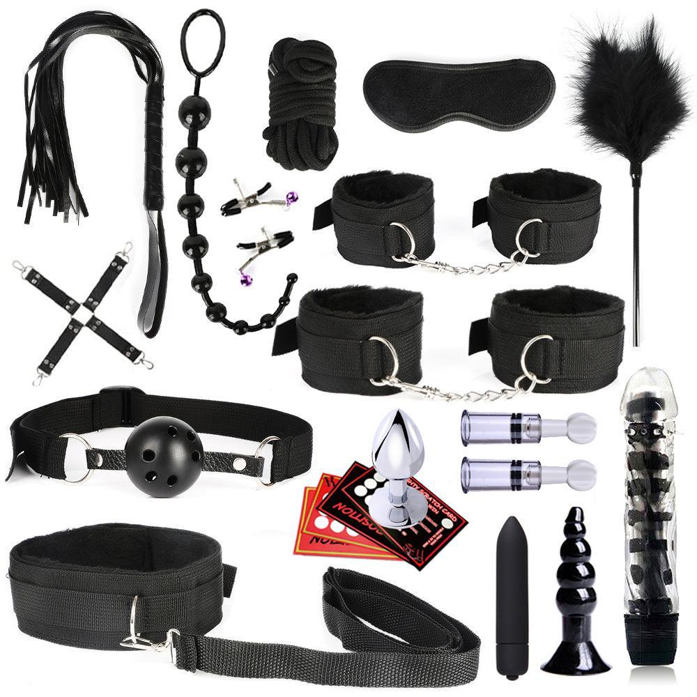 BDSM Bondage Kit 22 Piece - LUSTLOVER