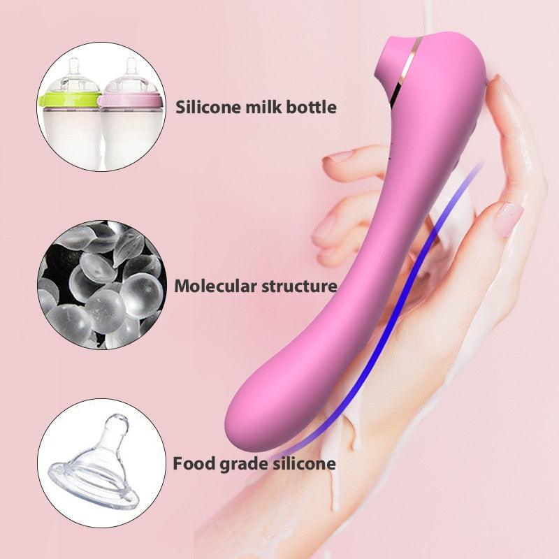 Clitoral Sucking Dlido Vibrator - LUSTLOVER