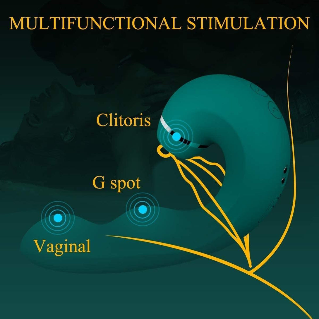 Clitoral Sucking Rotating G Spot Vibrator - LUSTLOVER