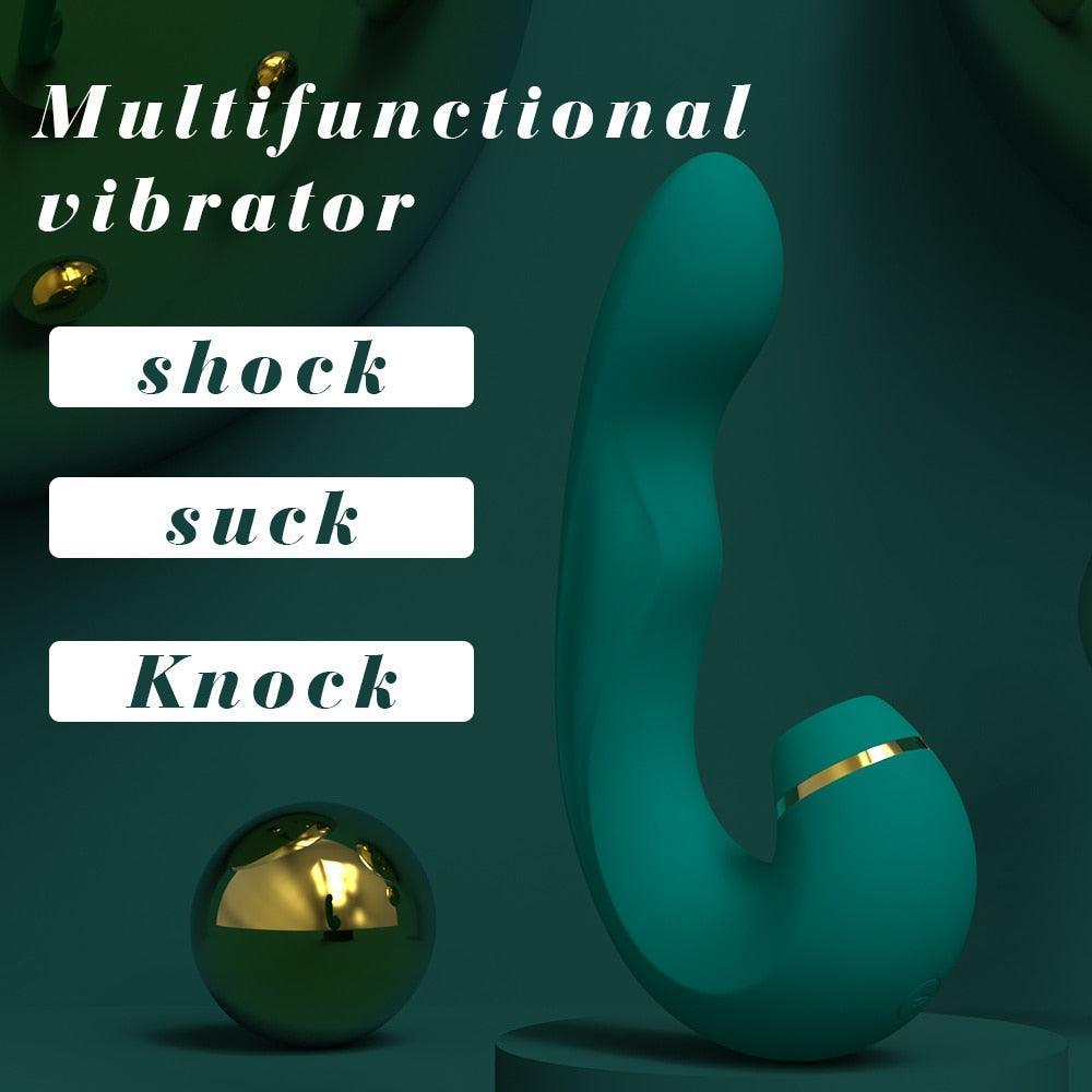 Clitoral Sucking Rotating G Spot Vibrator - LUSTLOVER