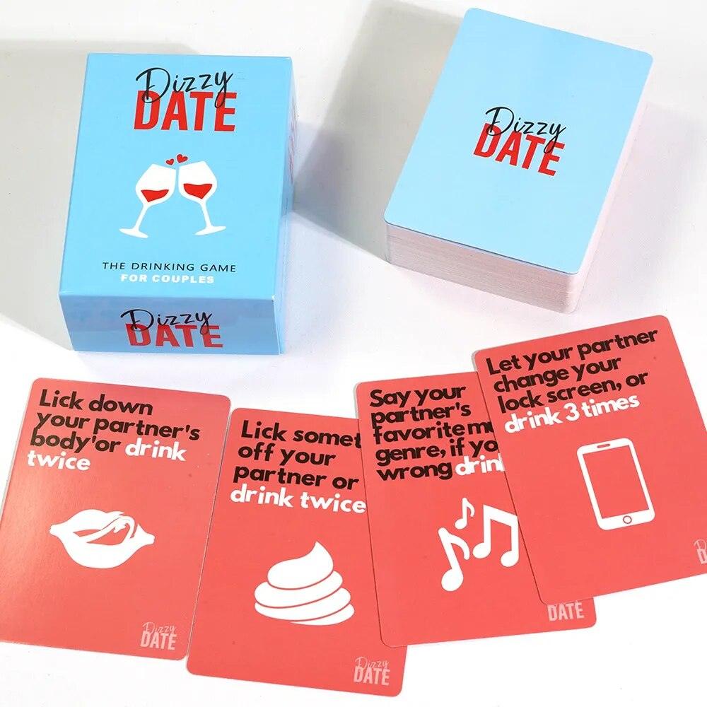 Dizzy Date Card Game For Couples - LUSTLOVER