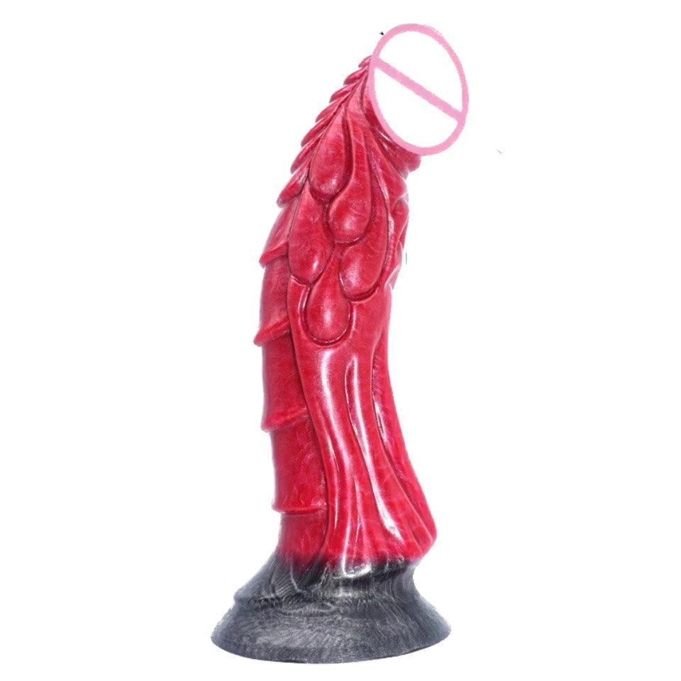 Ejaculating Soft Silicone Dragon Dildo - LUSTLOVER