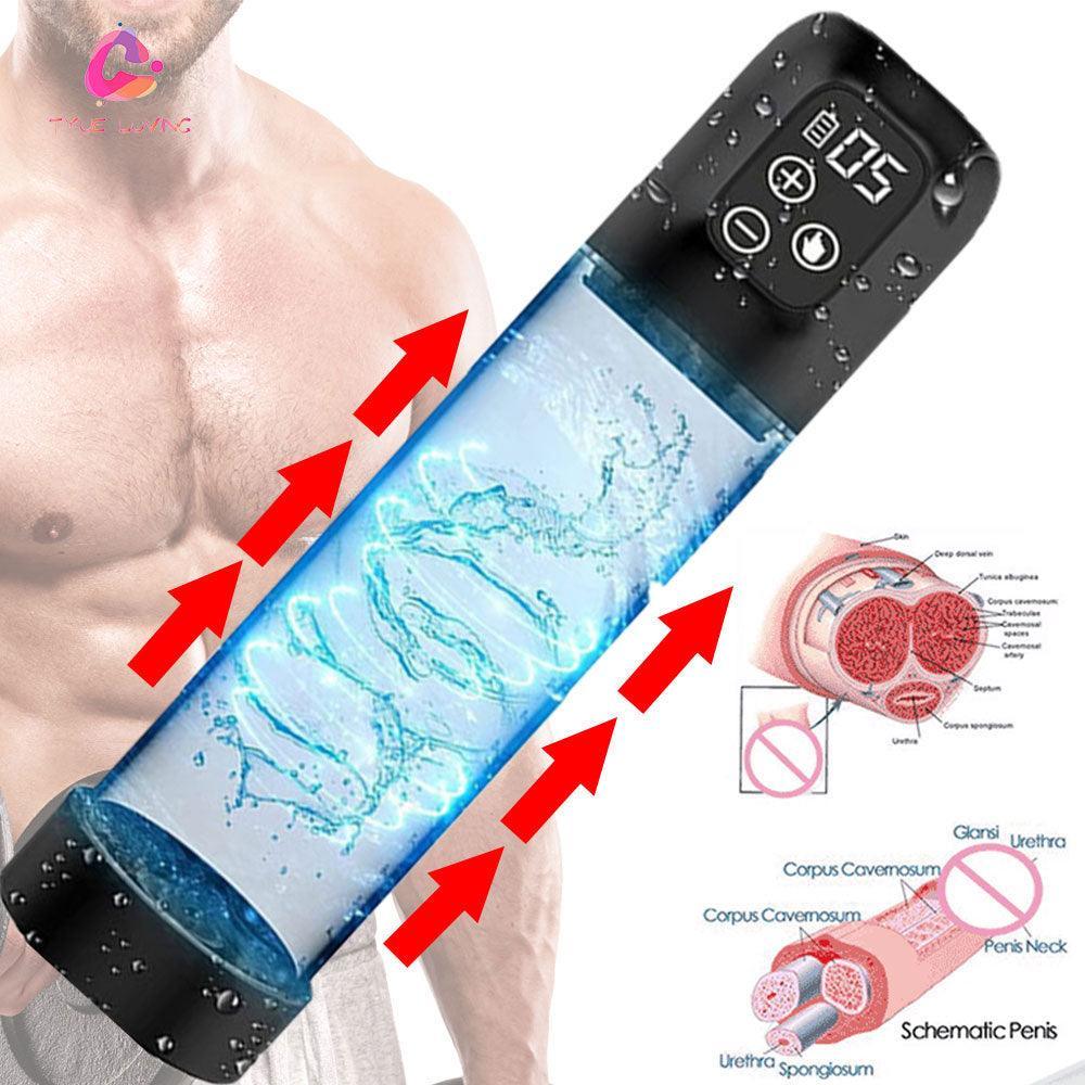 Electric Penis Water Pump With Vagina cover - LUSTLOVER