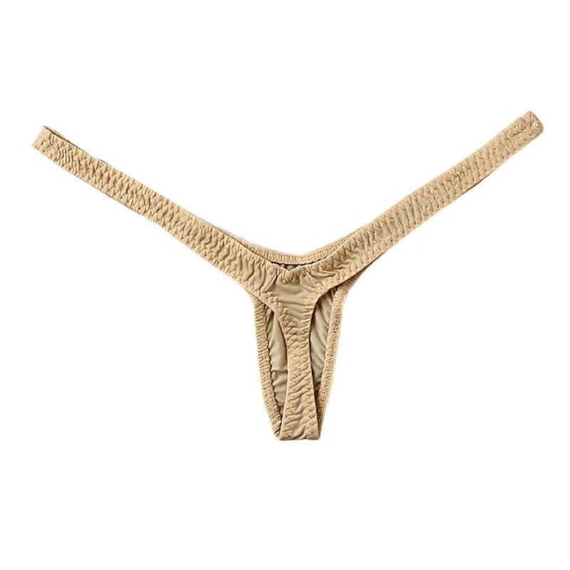 Extra Low-Rise Thin Block G-String - LUSTLOVER