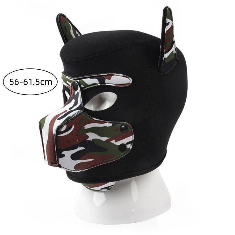 Full Face Fetish Puppy Mask Hood - LUSTLOVER