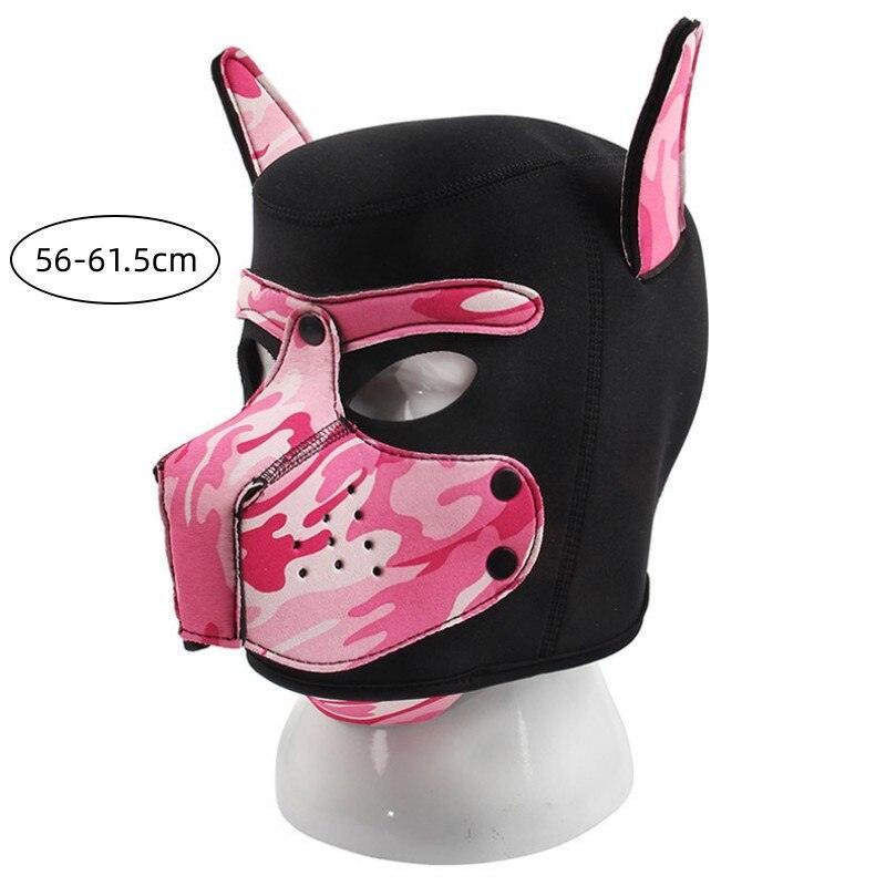 Full Face Fetish Puppy Mask Hood - LUSTLOVER