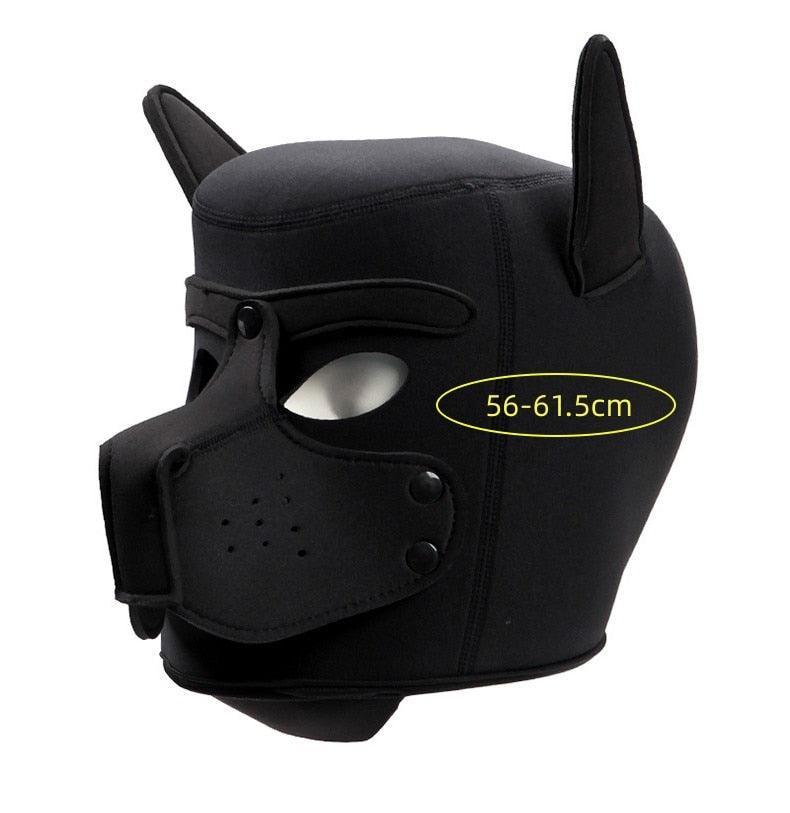 Full Face Fetish Puppy Mask Hood - LUSTLOVER