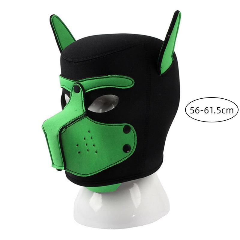 Full Face Fetish Puppy Mask Hood - LUSTLOVER