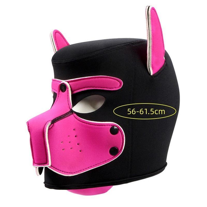 Full Face Fetish Puppy Mask Hood - LUSTLOVER