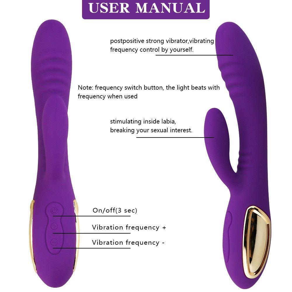 G-Spot Rabbit Vibrator - LUSTLOVER