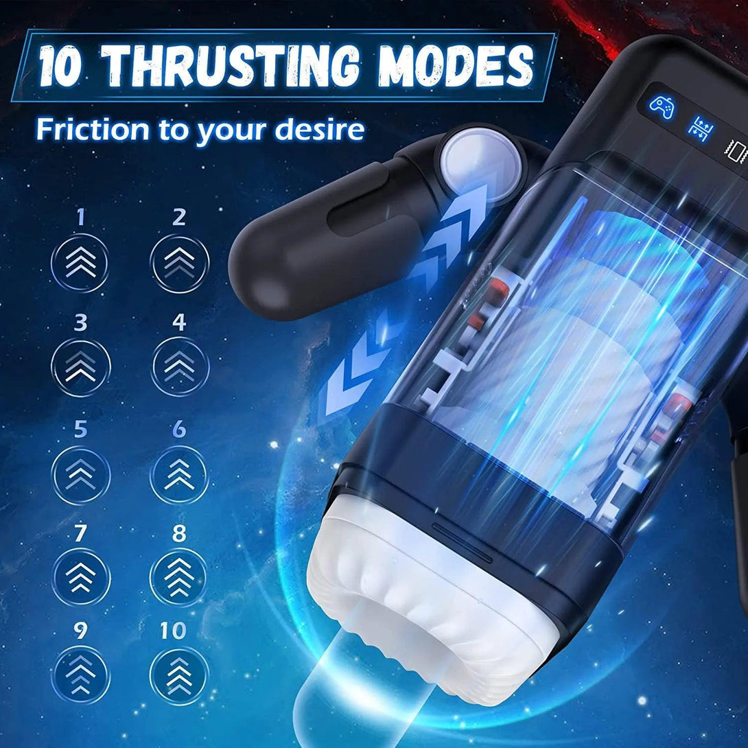 Heating Robot Masturbation Automatic Thrusting Fleshlight - LUSTLOVER