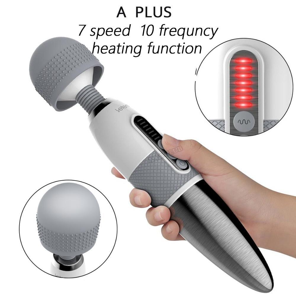 Huge Head Heat Massager Wand - LUSTLOVER