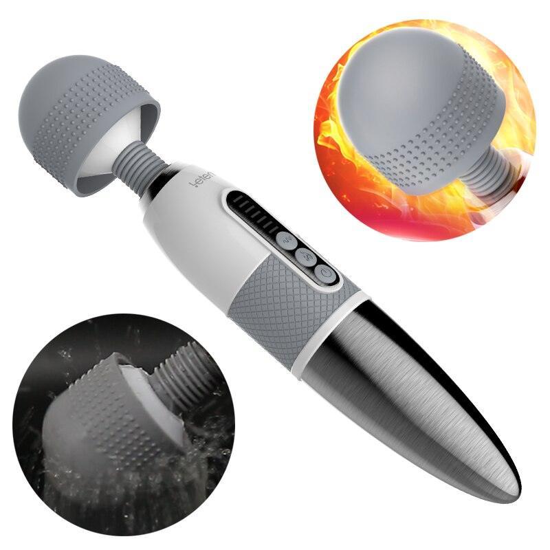 Huge Head Heat Massager Wand - LUSTLOVER