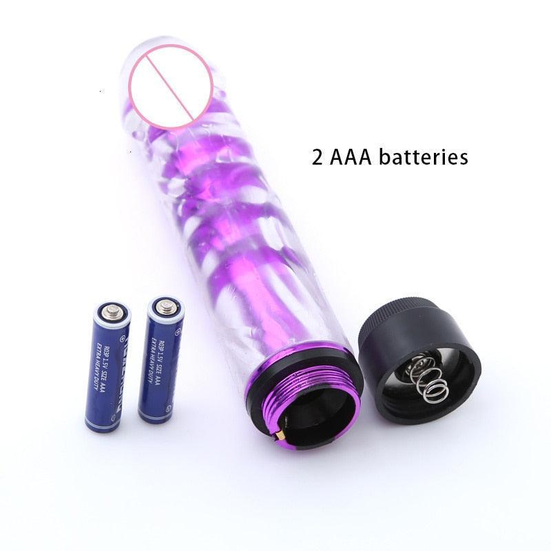 Jelly Dildo Vibrator - LUSTLOVER