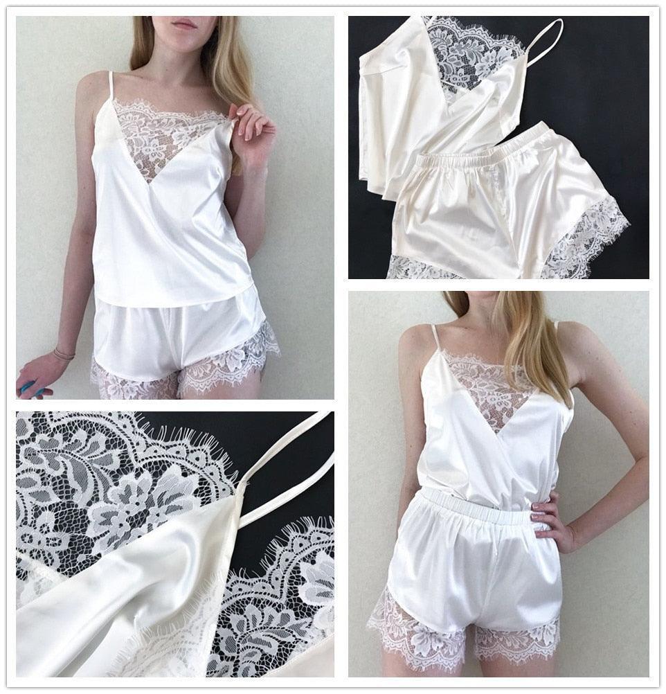 Lace Pajama Sets - LUSTLOVER