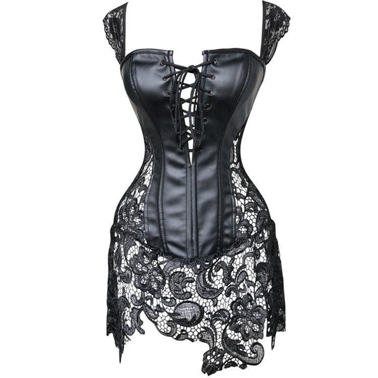 Lace Skirt Corset - LUSTLOVER