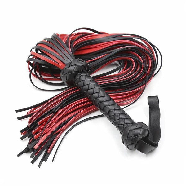 Leather Look Whip Flogger - LUSTLOVER