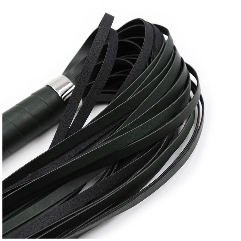 Leather Whip Flogger - LUSTLOVER