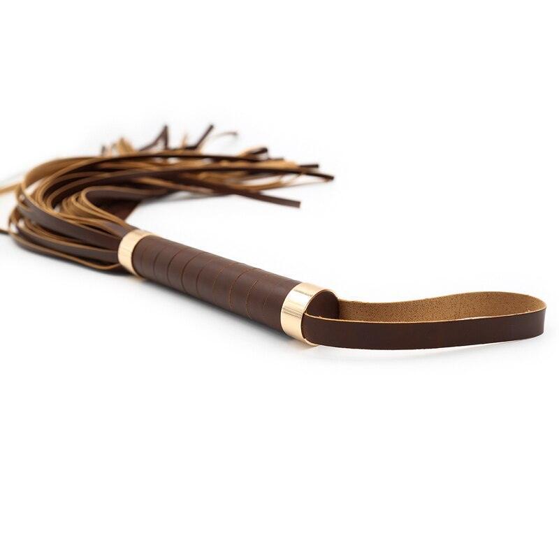 Leather Whip Flogger - LUSTLOVER