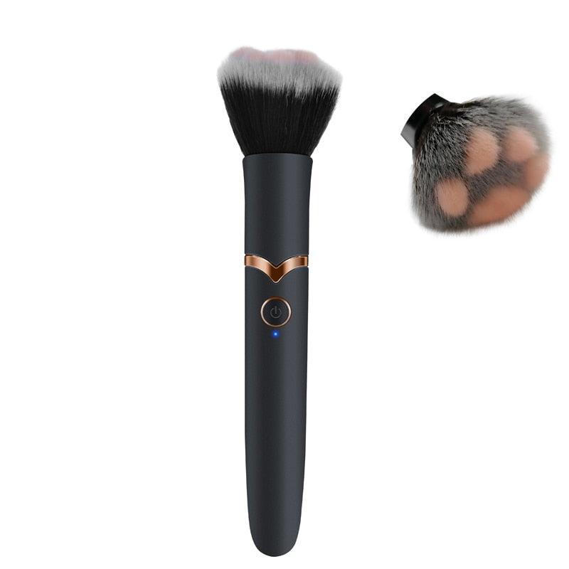 Makeup Brush Heat Bullet Vibrator - LUSTLOVER