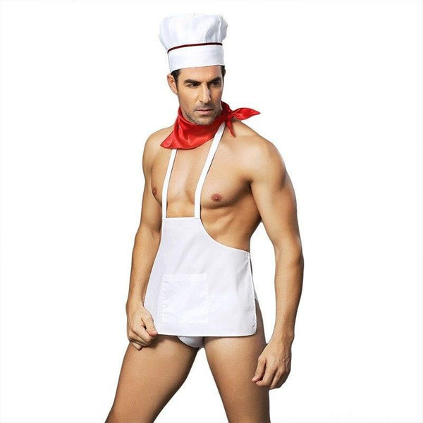 Male Chef Costume - LUSTLOVER