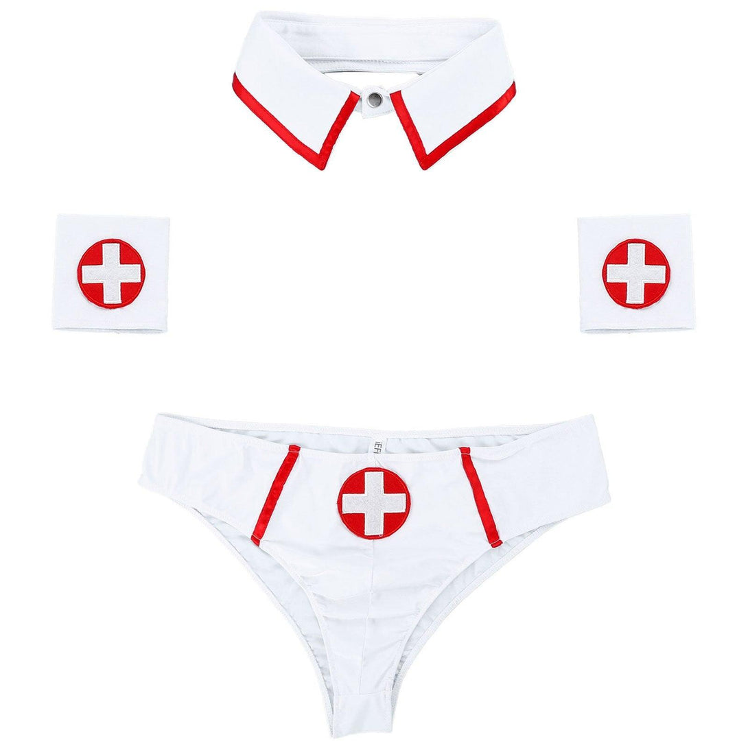 Men's Hot Doctor Nurse Costume - LUSTLOVER