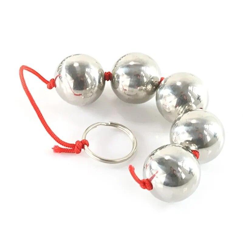 Metal Anal Bead Jiggle Ball - LUSTLOVER