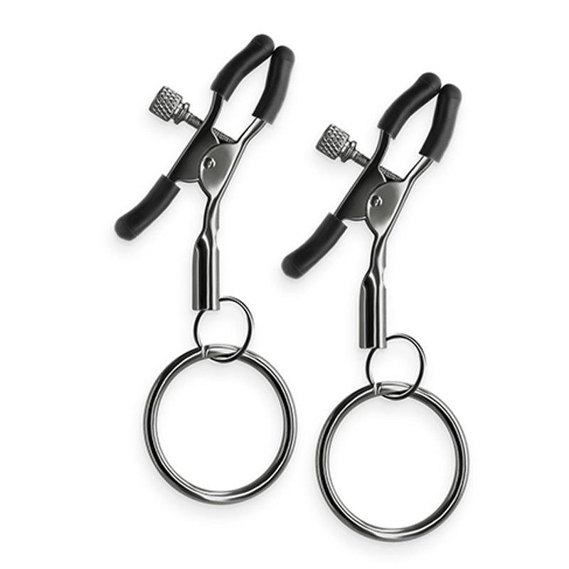 Metal Nipple Clamp With Circle - LUSTLOVER