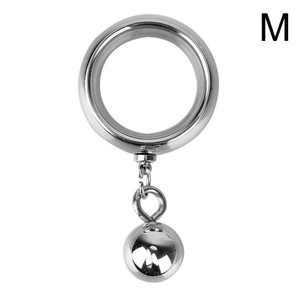 Metal Ring With Weight Ball - LUSTLOVER