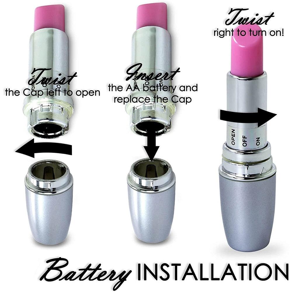 Mini Lipstick Vibrator - LUSTLOVER