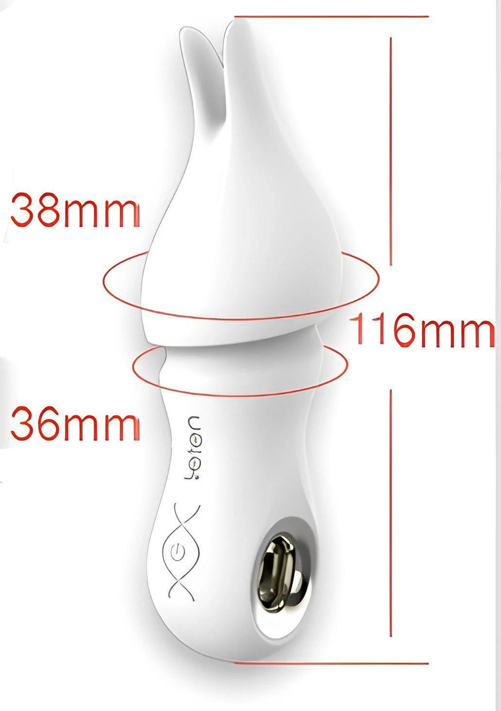 Mute Two Heads Bullet Vibrator - LUSTLOVER