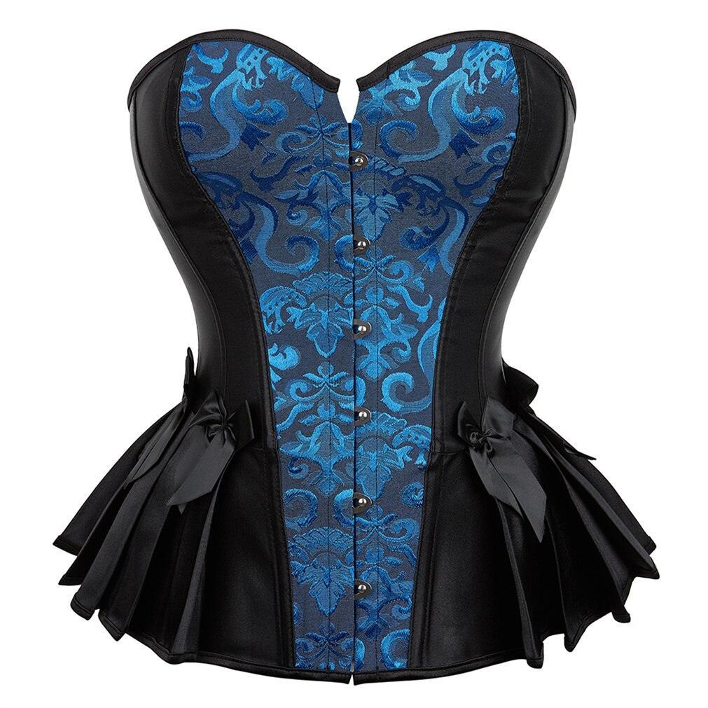 Overbust Bustier Printing Corsets - LUSTLOVER