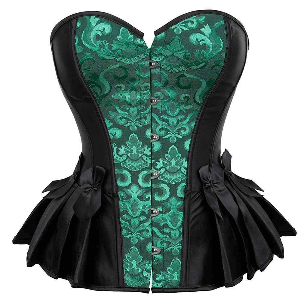 Overbust Bustier Printing Corsets - LUSTLOVER